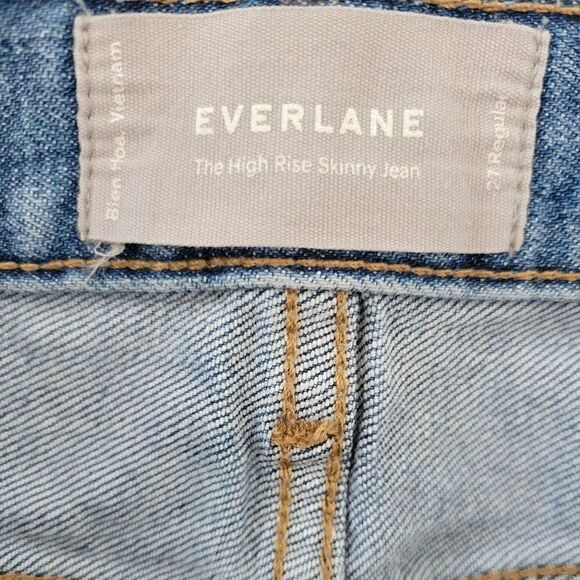 Everlane The High Rise Skinny Jeans size 27 - Picture 3 of 9
